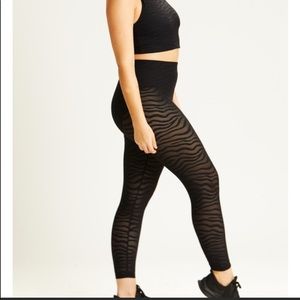 Adam Selman Sport tiger lace legging XS